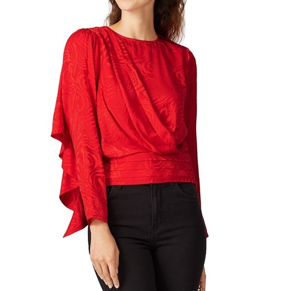 Ronny Kobo Monet Satin Blouse - Picture 7 of 7